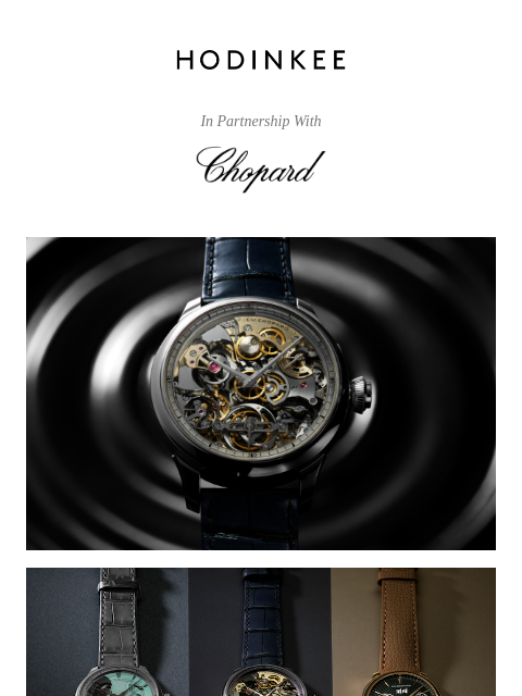 hodinkee newsletter: Resonant Sound: Chopard’s L.U.C Grand Strike