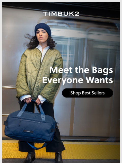 timbuk2 newsletter: These Bags Just Get It Right