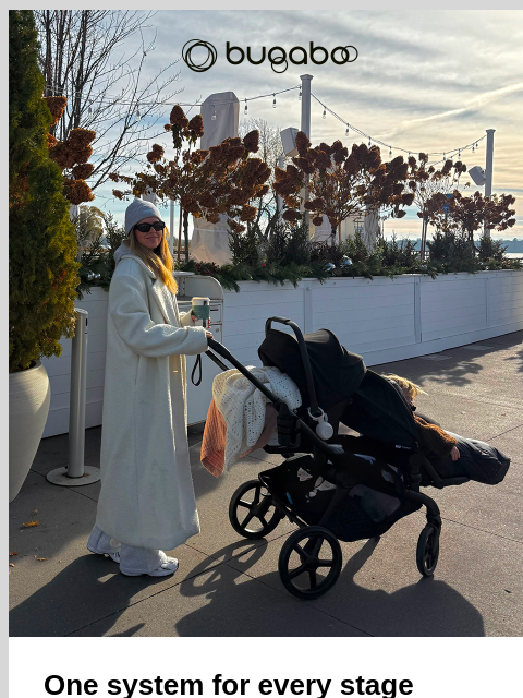bugaboo newsletter: Travel systems, simplified