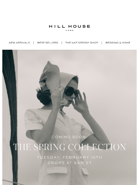 hillhousehome newsletter: Coming Soon: The Spring Collection