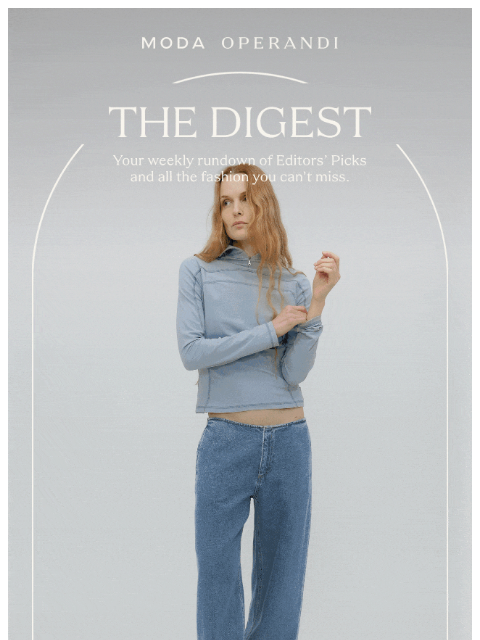 modaoperandi newsletter: Introducing STILL HERE