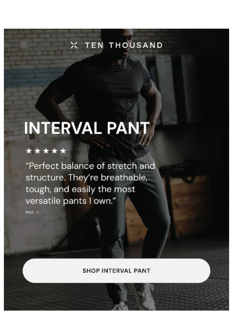 tenthousand newsletter: “The Most Versatile Pants I Own”