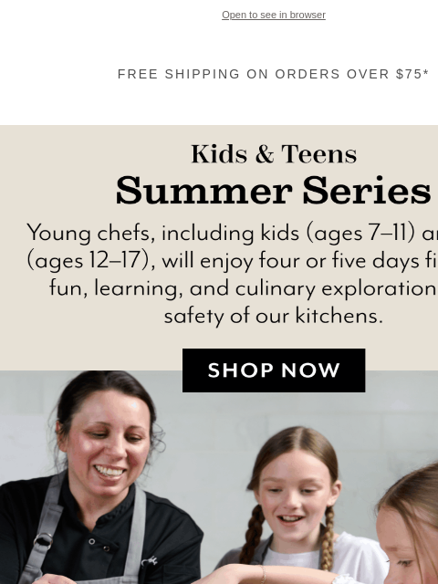 surlatable newsletter: A lifelong love of cooking starts here.