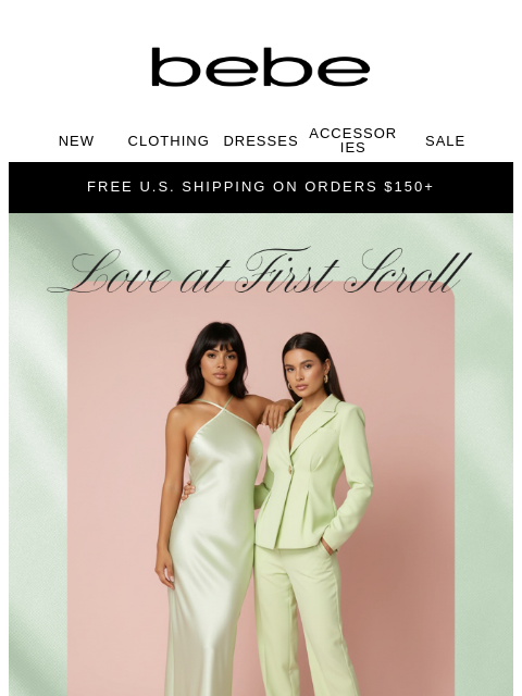 bebe newsletter: Get Ready to Fall In Love