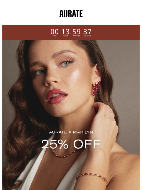 auratenewyork newsletter: FREE EXPRESS SHIPPING ENDS TODAY