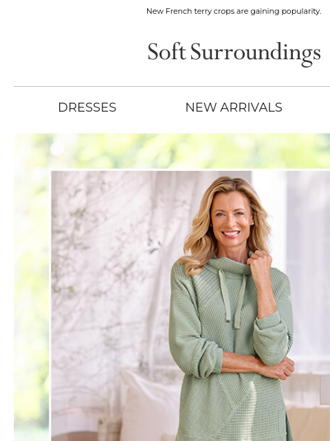 softsurroundings newsletter: Comfort Refined