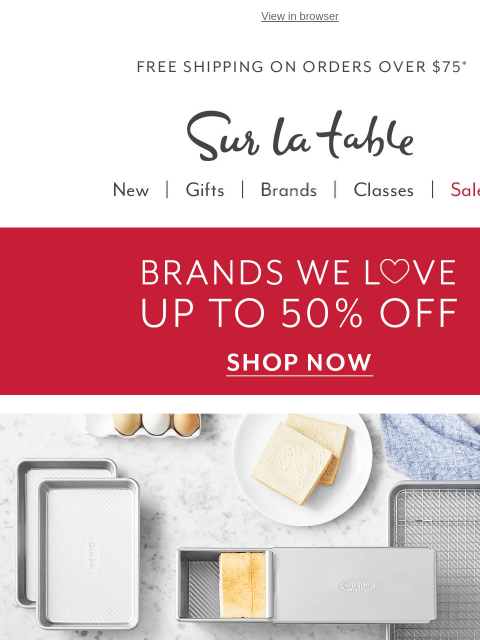 Shop Sur La Table Platinum Pro bakeware + new arrivals from Emile Henry & Le Creuset. ‌ ‌ ‌ ‌ ‌ ‌ ‌ ‌ ‌ ‌ ‌ ‌ ‌ ‌ ‌ ‌ ‌ ‌ ‌ ‌ ‌ ‌ ‌ ‌ ‌ ‌ ‌ ‌ ‌ ‌ ‌ ‌ ‌ ‌ ‌ ‌ ‌ ‌ ‌ ‌ ‌ ‌ ‌ ‌ ‌ ‌ ‌ ‌ ‌ ‌ ‌ ‌ ‌ ‌ ‌ ‌