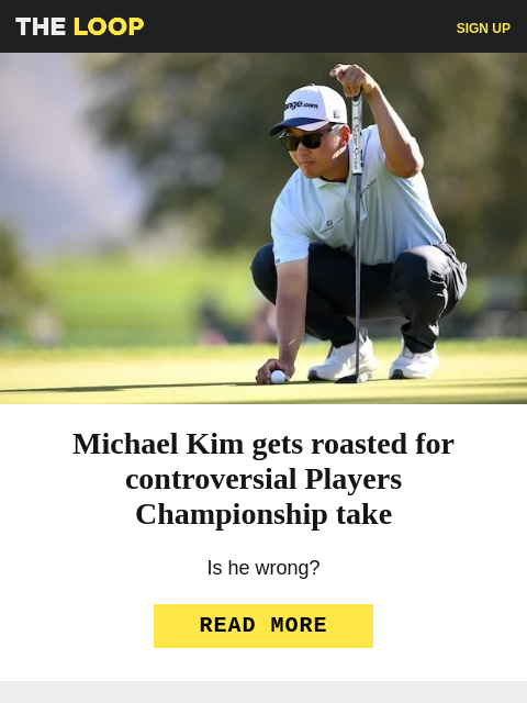 golfdigest newsletter: ChairGate at the WMPO, Maltbie returns and a contr...