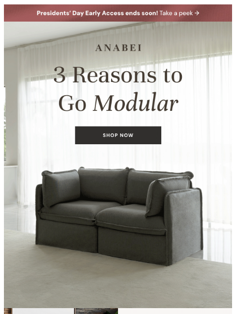 anabei newsletter: Small space? We’ve got you.