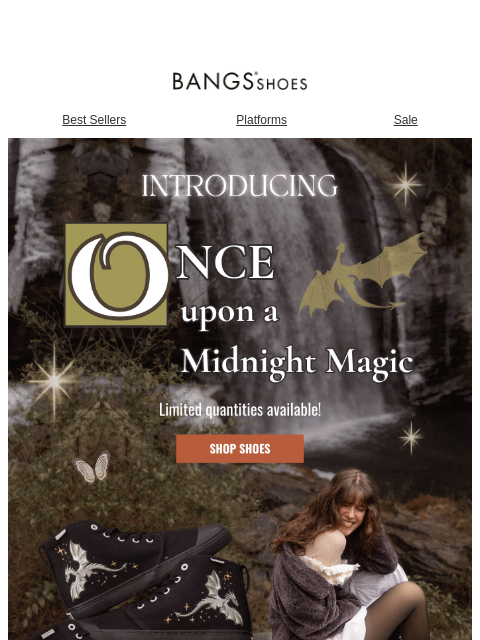bangsshoes newsletter: Midnight Magic & [NEW BAG] 🖤