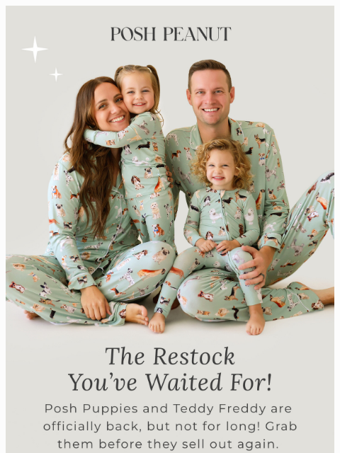 poshpeanut newsletter: 💖 RESTOCK! Best Sellers Are Back