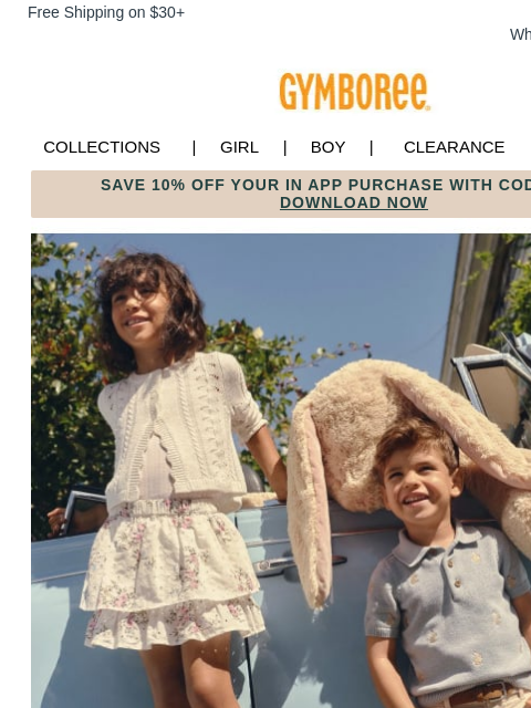 gymboree newsletter: Photos Highly Encouraged in These Easter Looks 📸�...