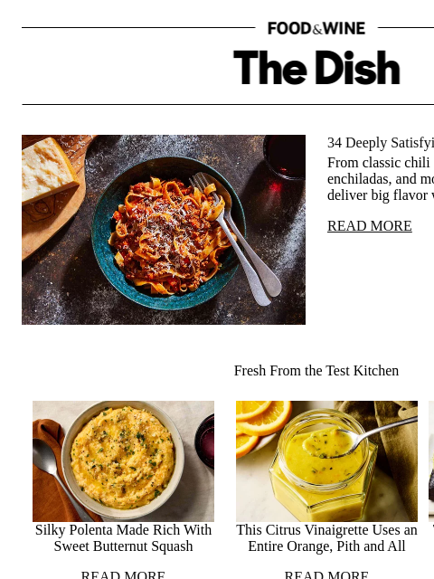 foodandwine newsletter: 34 Deeply Satisfying Ground Beef Recipes