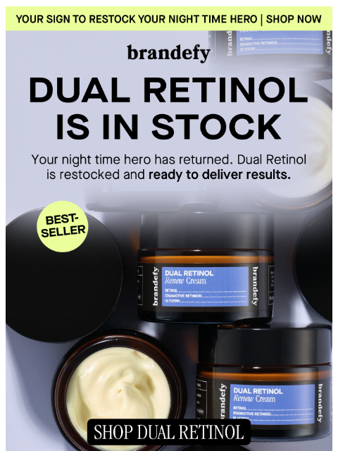 brandefyskin newsletter: Your night time hero has returned