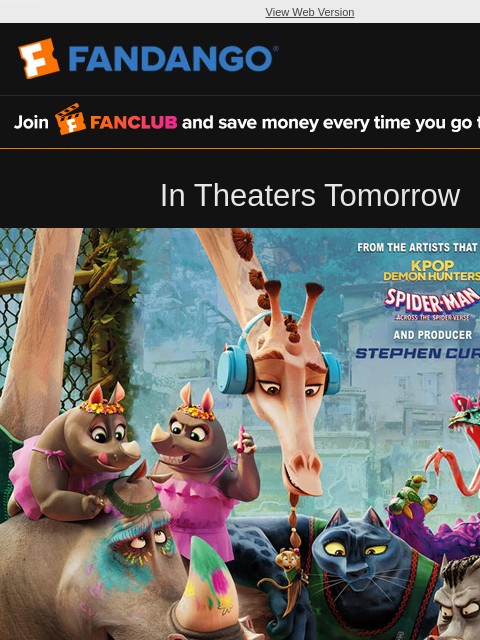 fandango newsletter: Don’t Miss GOAT