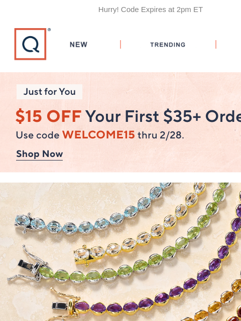 qvcemail newsletter: Two Hours Only! 20% Off Your Order