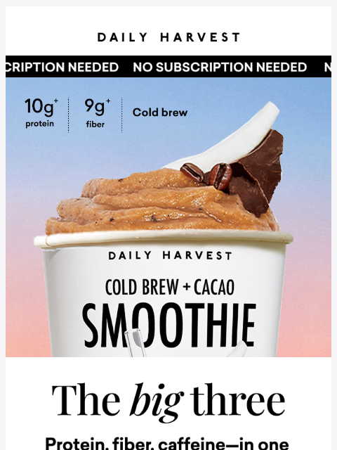 daily-harvest newsletter: Your all-in-one AM solution