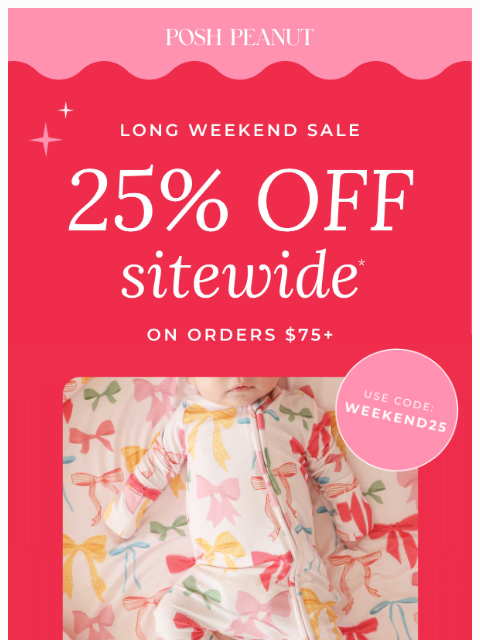 poshpeanut newsletter: 👀 NEW SAVINGS SITEWIDE