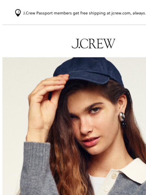 jcrew newsletter: Three new sweaters you need