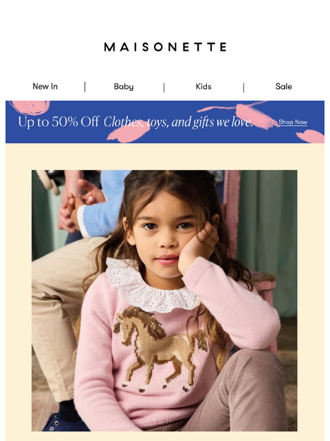 maisonette newsletter: Sale Picks To Swoon Over ❤️