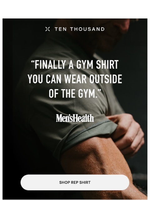 tenthousand newsletter: Approved by Men’s Health