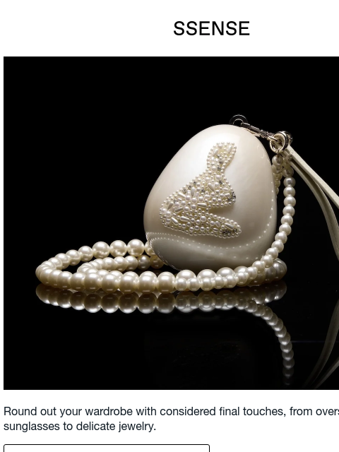 ssense newsletter: Give Your Best Looks New Personas