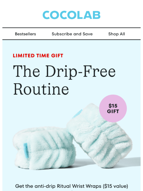 cocolab newsletter: Simplify your ritual ✨