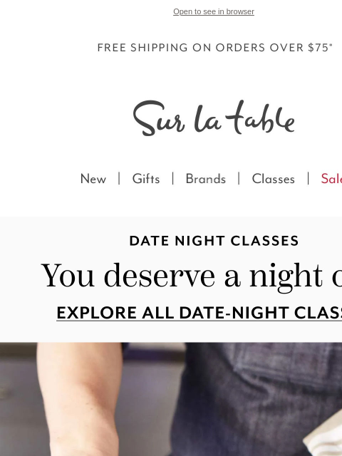 surlatable newsletter: Say "Be Mine" with a gift like no other.