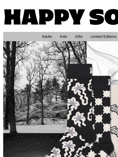 happysocks newsletter: Classics for a Reason