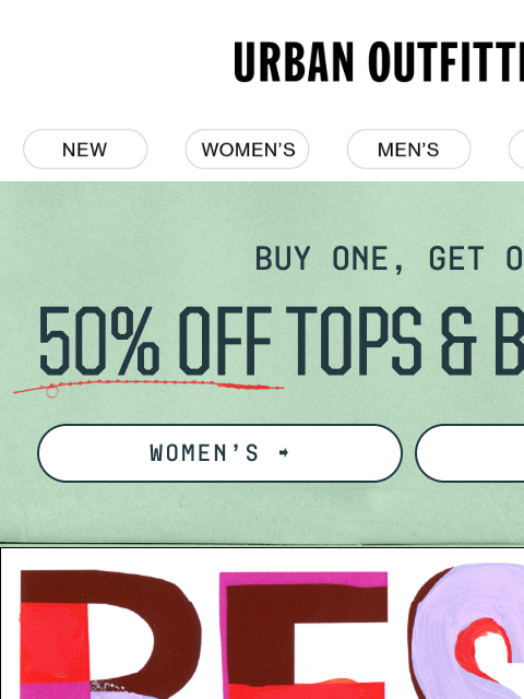 urbanoutfitters newsletter: The best of our best-sellers