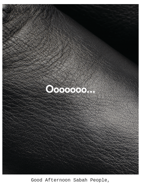 sabah newsletter: Our Softest Leather Yet 🖤