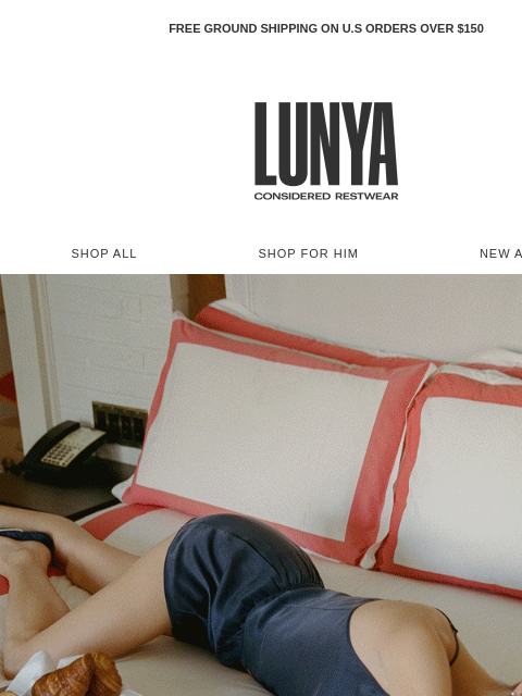 lunya newsletter: SILK ICONS