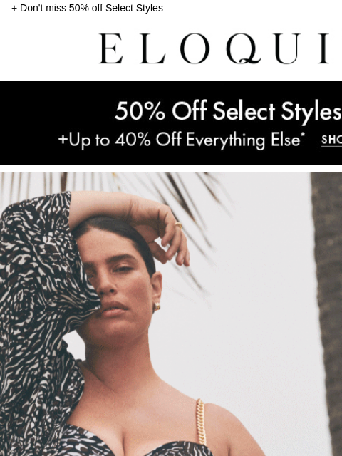 + Don't miss 50% off Select Styles Logo Shop Deals New New Swimwear Shop New Swimwear NEW ARRIVALS BEST SELLERS DRESSES WORKWEAR DAILY DEAL SALE You are receiving this email because you signed up