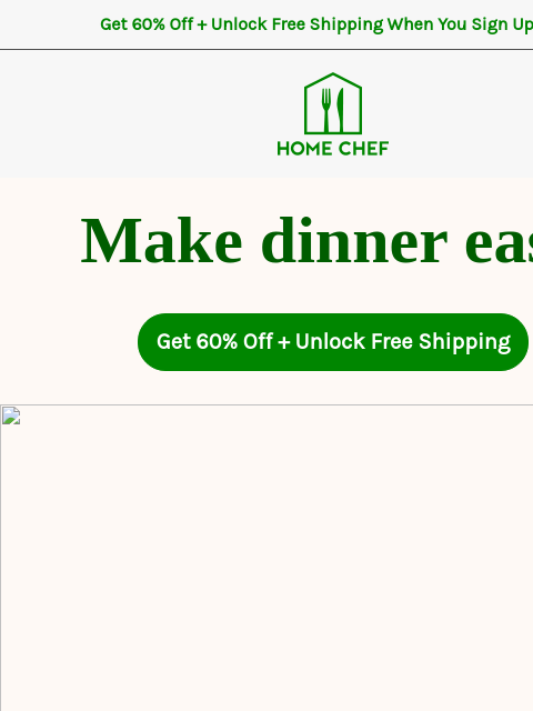 homechef newsletter: 📦 Treat yourself! An awesome meal is only a deliv...