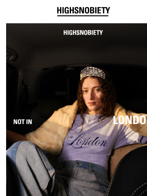 Our first city series event of the year is dedicated to the English cultural capital. NOT IN LONDON IS COMING THIS FRIDAY PREVIEW THE COLLECTION NOW London has always been renowned for its