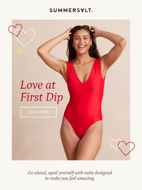 It's a swimsuit meet-cute. ‌ ‌ ‌ ‌ ‌ ‌ ‌ ‌ ‌ ‌ ‌ ‌ ‌ ‌ ‌ ‌ ‌ ‌ ‌ ‌ ‌ ‌ ‌ ‌ ‌ ‌ ‌ ‌ ‌ ‌ ‌ ‌ ‌ ‌ ‌ ‌ ‌ ‌ ‌ ‌ ‌ ‌ ‌ ‌ ‌ ‌ ‌ ‌ ‌ ‌ ‌ ‌ ‌ ‌ ‌ ‌ ‌ ‌ ‌ ‌ ‌ ‌ ‌ ‌ ‌ ‌ ‌ ‌ ‌ ‌ ‌ ‌ ‌ ‌ ‌ ‌ ‌ ‌ ‌ ‌ ‌ ‌ ‌ ‌ ‌