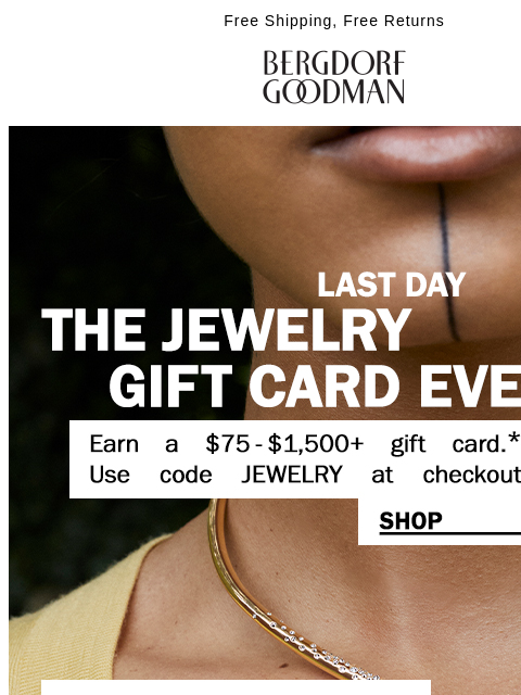 Last chance to shop our Jewelry Gift Card Event and earn up to a $1500 BG Gift Card. ͏ ͏ ͏ ͏ ͏ ͏ ͏ ͏ ͏ ͏ ͏ ͏ ͏ ͏ ͏ ͏ ͏ ͏ ͏ ͏ ͏ ͏ ͏ ͏ ͏ ͏ ͏ ͏ ͏ ͏ ͏ ͏ ͏ ͏ ͏ ͏ ͏ ͏ ͏ ͏ ͏ ͏ ͏ ͏ ͏ ͏ ͏ ͏ ͏ ͏ ͏ ͏ ͏ ͏ ͏ ͏ ͏ ͏