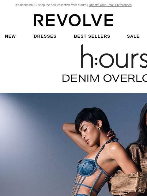 It's denim hour - shop the new collection from h:ours | Update Your Email Preferences New Dresses Best Sellers Sale My Favorites Beauty New Dresses Best Sellers Sale My Favs Beauty h:ours Denim