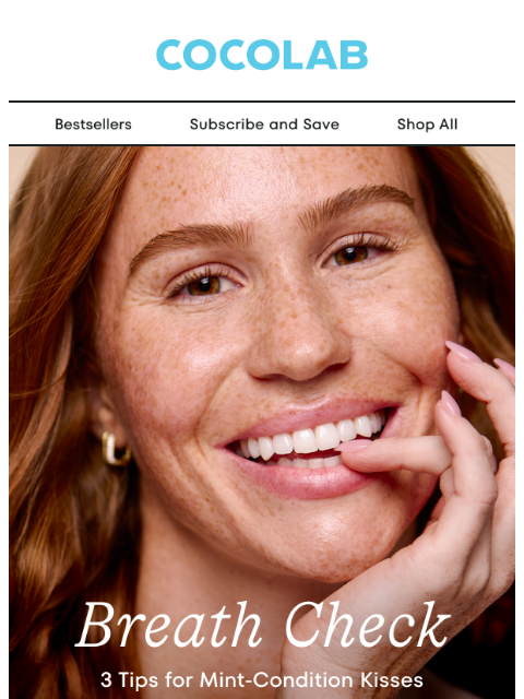 cocolab newsletter: Send this to someone you’re smooching