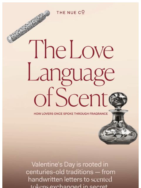 thenueco newsletter: The Love Language of Scent