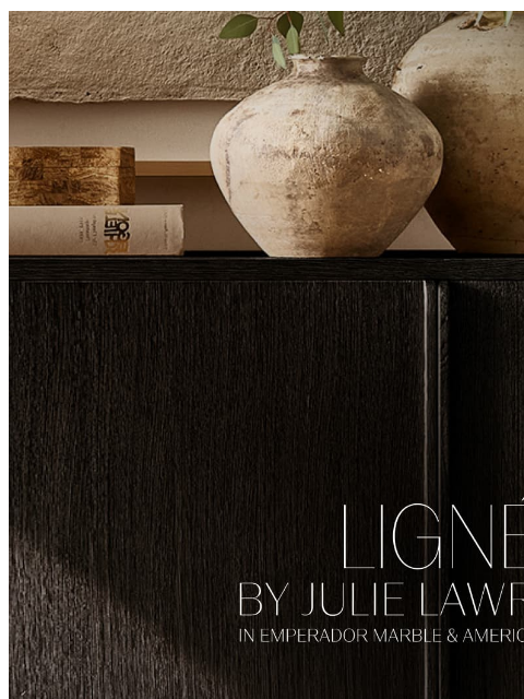 rh newsletter: Discover the Ligné Collection. Artisan Crafted in ...