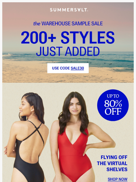 summersalt newsletter: Eating Chocolate & Shopping This Sale 🍫💝