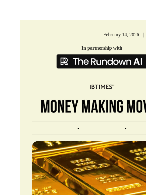 beehiiv newsletter: Gold Just Crashed After the Jobs Report — Should Y...