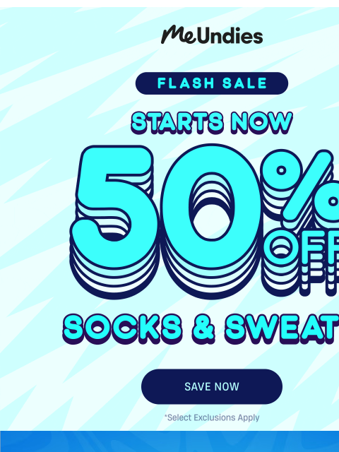 meundies newsletter: ⚡️FLASH SALE⚡️