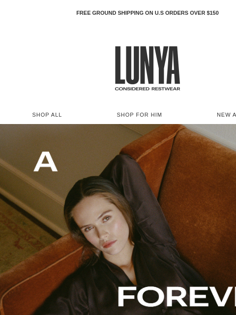 lunya newsletter: ONE TOP (ENDLESS LOOKS)