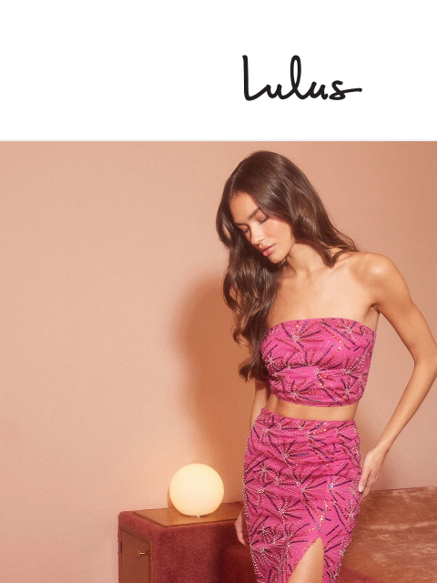 Shop captivating wedding guest dresses and formal dresses fit for a queen! xoxo Lulus Visit Lulus.com Shop captivating wedding guest dresses and formal dresses fit for a queen! xoxo Lulus Free US