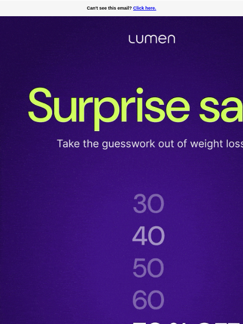 lumen newsletter: You’re going to like this number