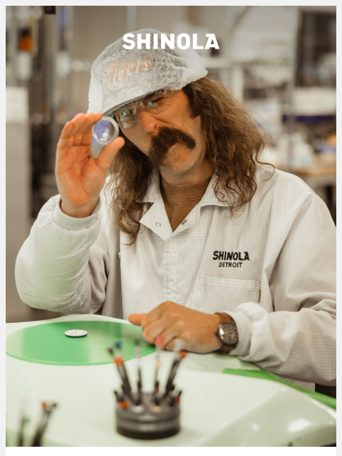 shinola newsletter: Old Time Hawkey, inside Shinola