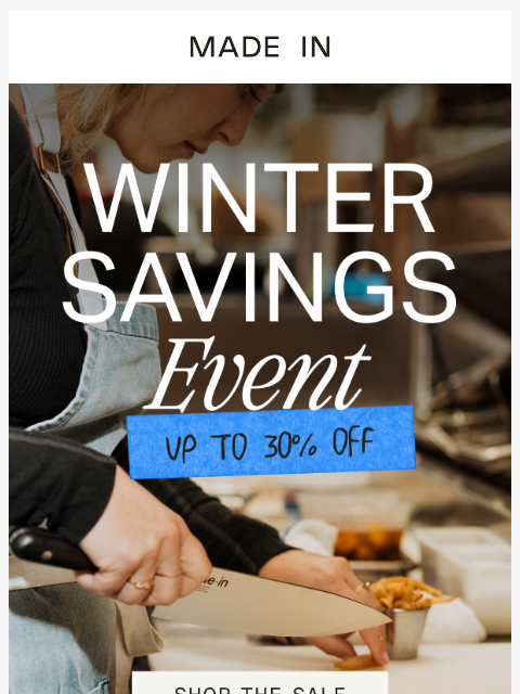 madeincookware newsletter: The Pieces That Complete Your Kitchen