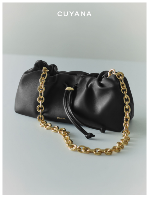 cuyana newsletter: Be Your Own 90s Icon